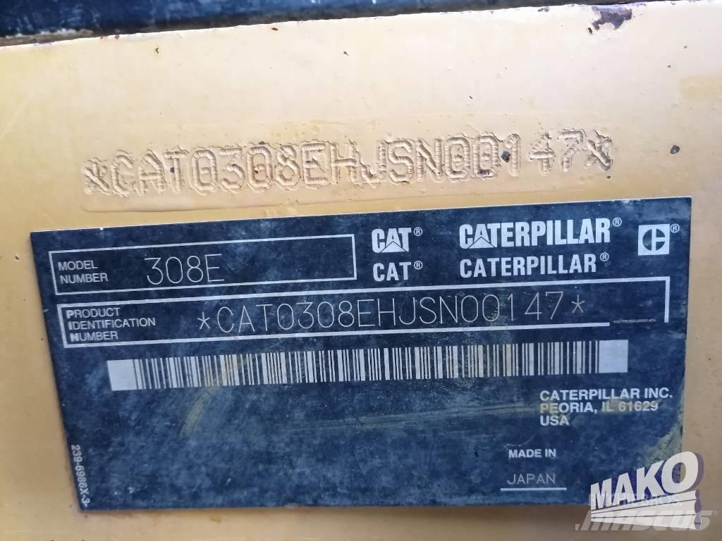 CAT 308 E CR Excavadoras de cadenas