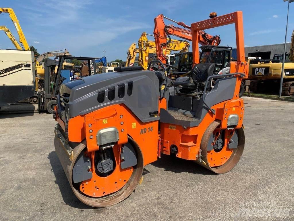Hamm HD 14 VV NVT Rodillos de doble tambor