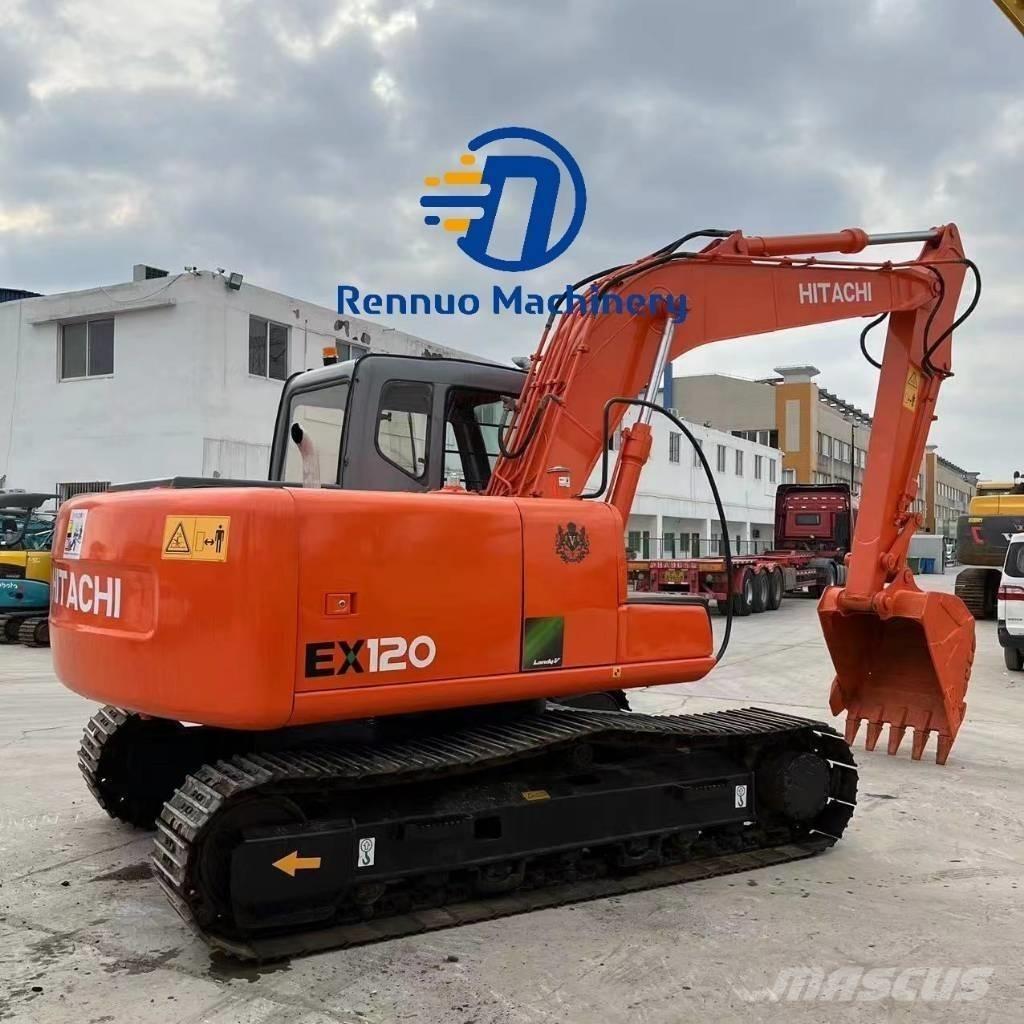 Hitachi EX 120 Excavadoras de cadenas