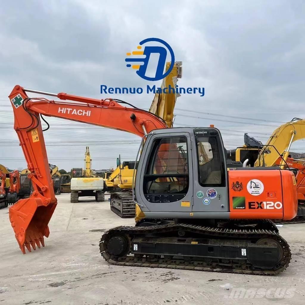 Hitachi EX 120 Excavadoras de cadenas