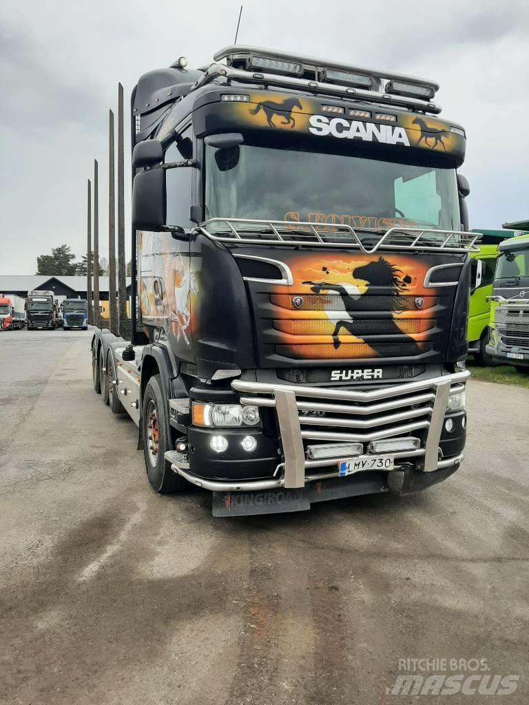 Scania R 730 Transporte de madera