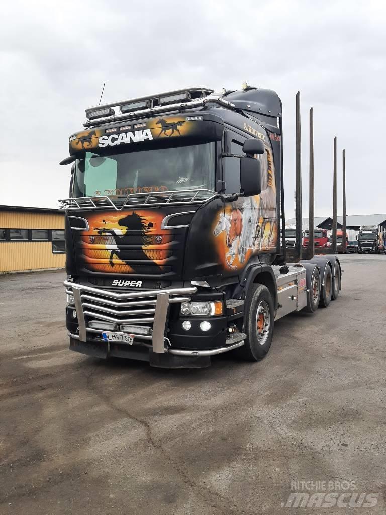 Scania R 730 Transporte de madera