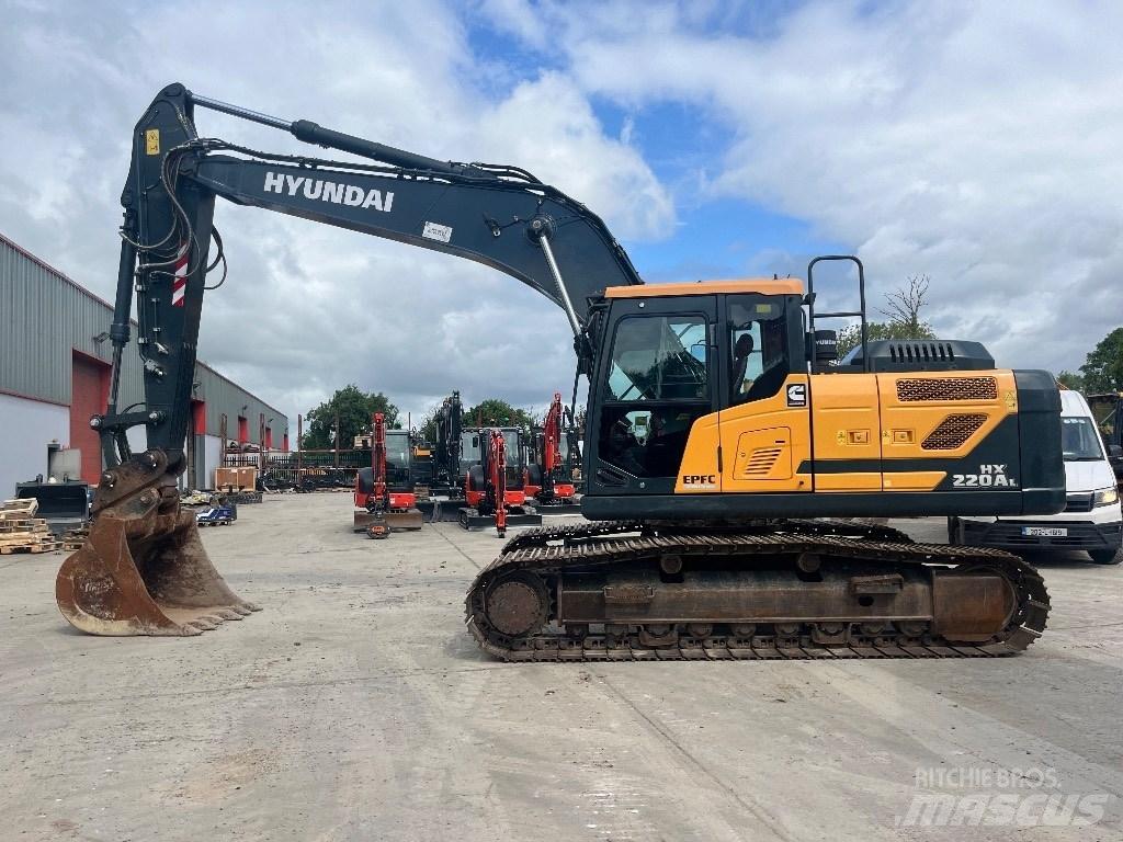 Hyundai HX220AL Excavadoras de cadenas
