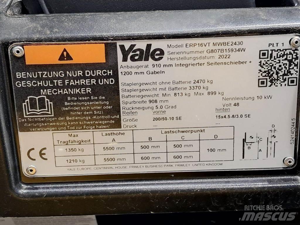 Yale ERP16VT Carretillas de horquilla eléctrica