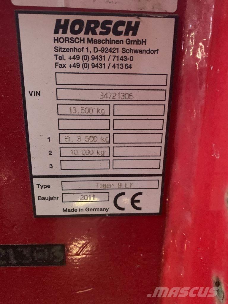 Horsch Tiger 8 LT Cultivadores