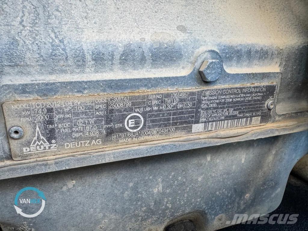 Terex TW110 Excavadoras 7t - 12t