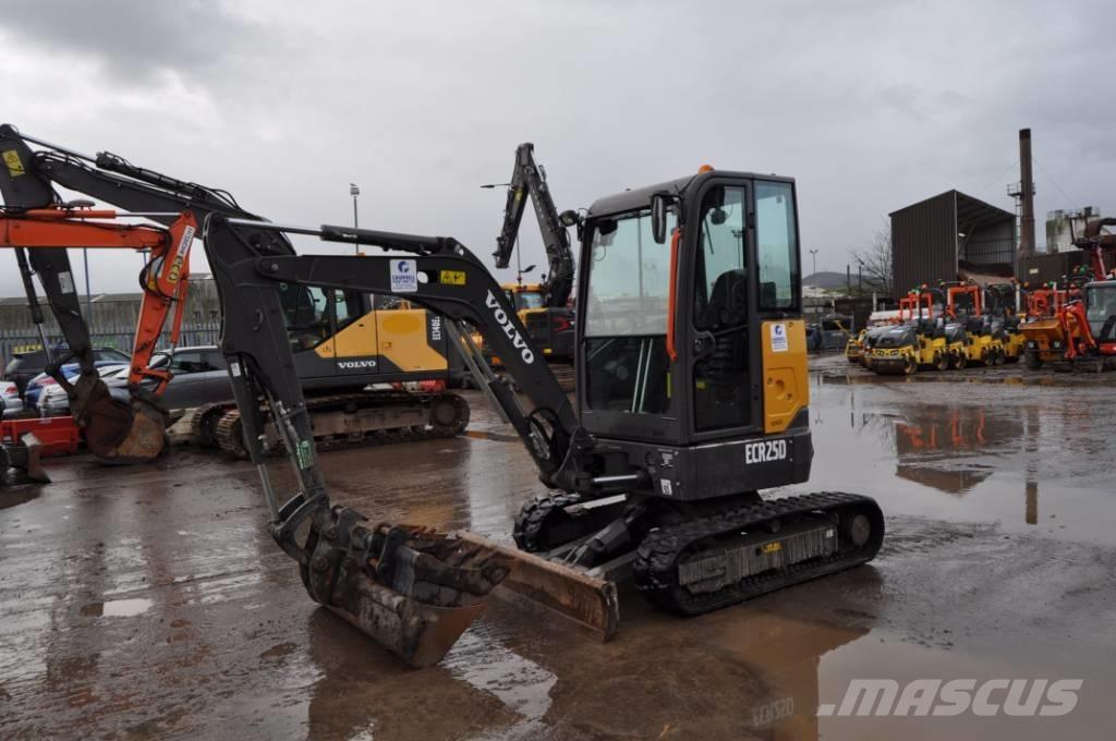 Volvo ECR 25 D Mini excavadoras < 7t