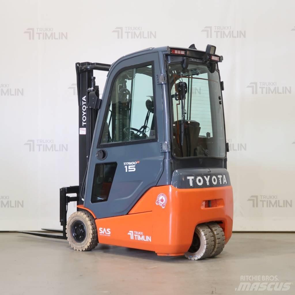 Toyota 8FBE15T Carretillas de horquilla eléctrica
