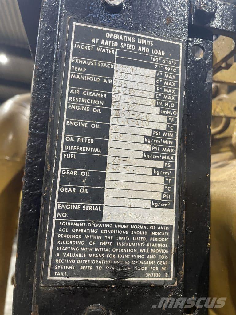 CAT D399 Generadores diesel