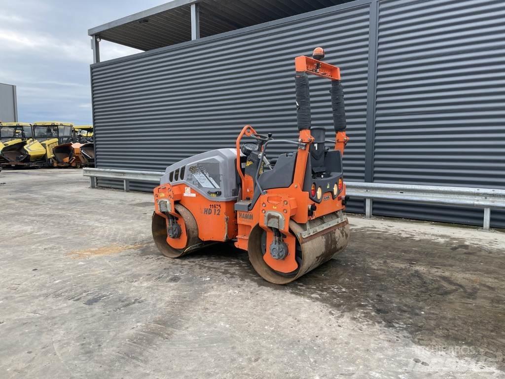 Hamm HD 12 VV Rodillos de doble tambor