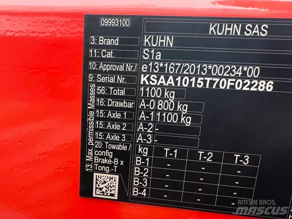 Kuhn GA 7501 Rastrillos y henificadores
