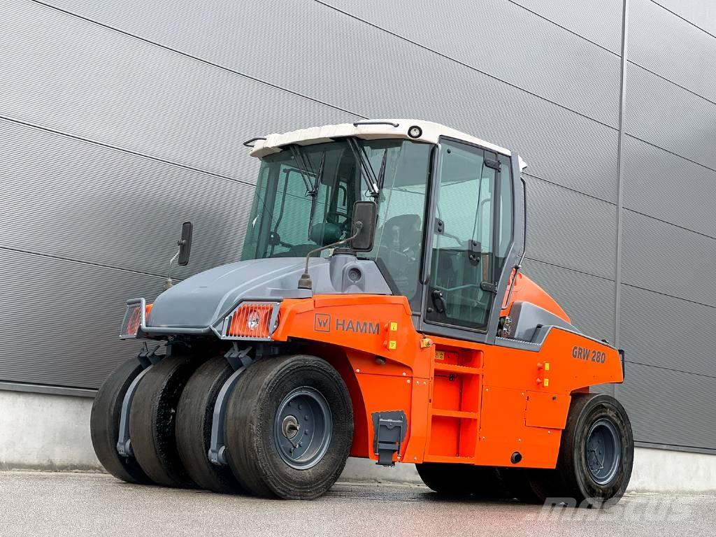 Hamm GRW 280-10 Rodillos sobre neumáticos
