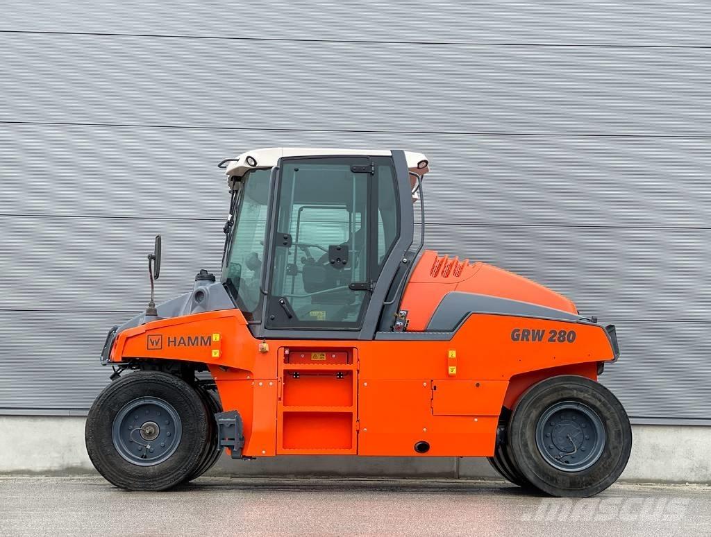 Hamm GRW 280-10 Rodillos sobre neumáticos