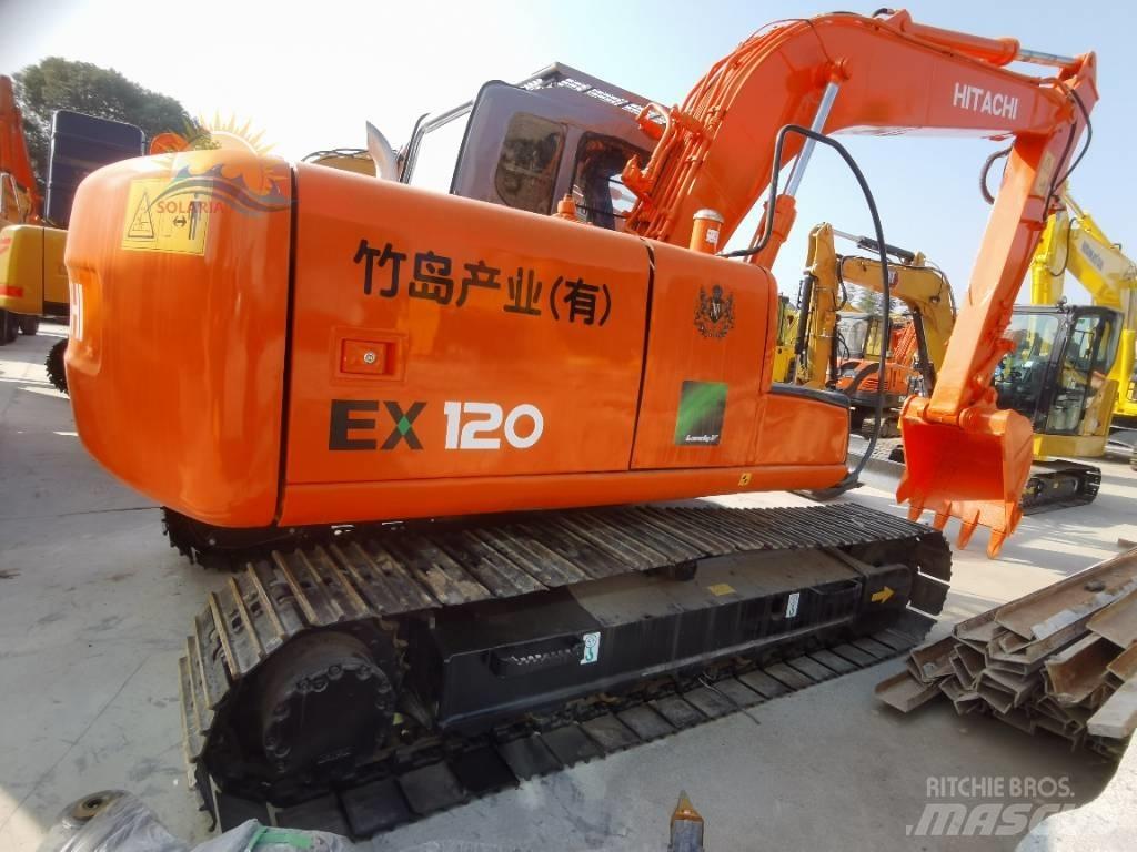 Hitachi EX 120 Excavadoras de cadenas
