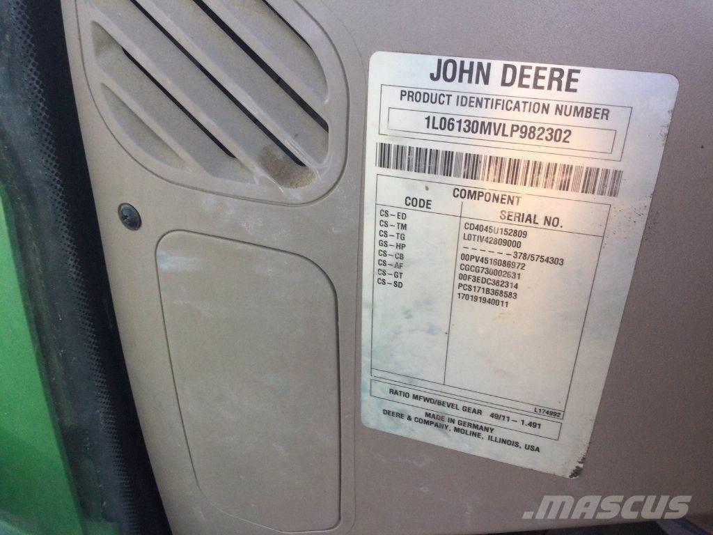 John Deere 6130M Tractores