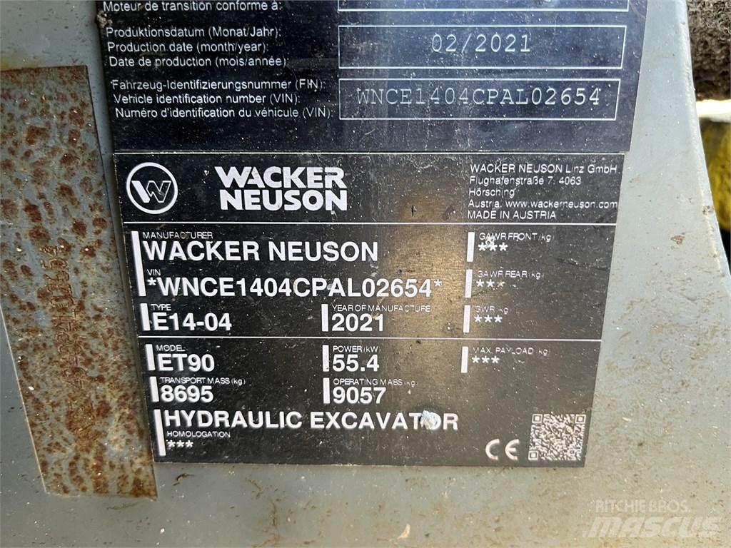 Wacker Neuson ET90 Excavadoras 7t - 12t