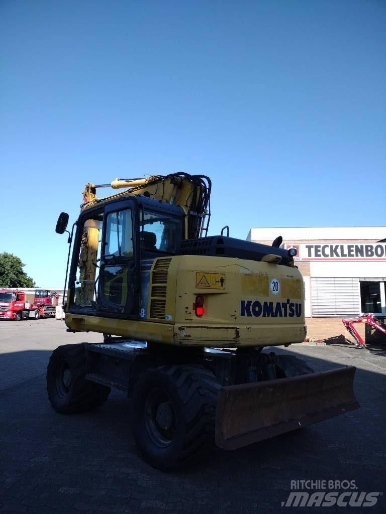 Komatsu PW 148-8 Excavadoras de ruedas