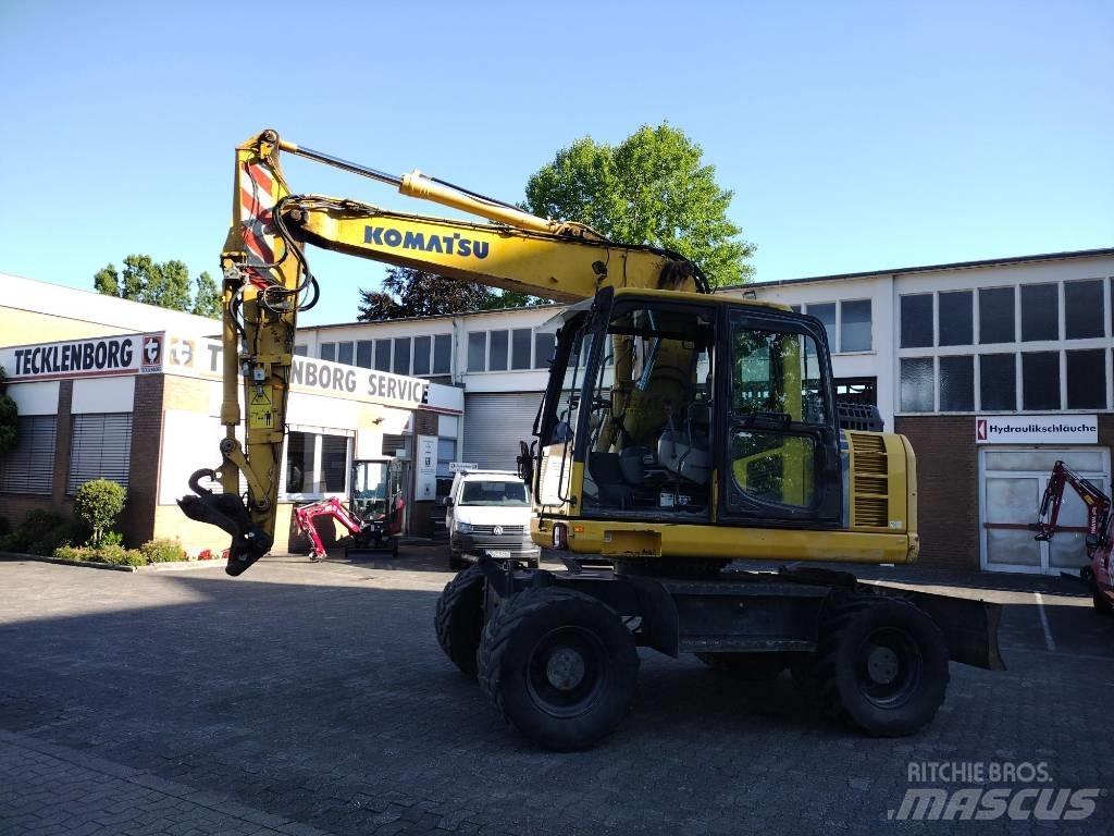 Komatsu PW 148-8 Excavadoras de ruedas