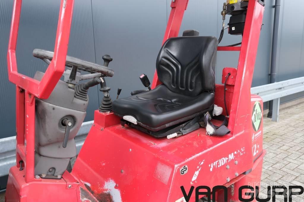 Weidemann 1250 Cargadoras sobre ruedas