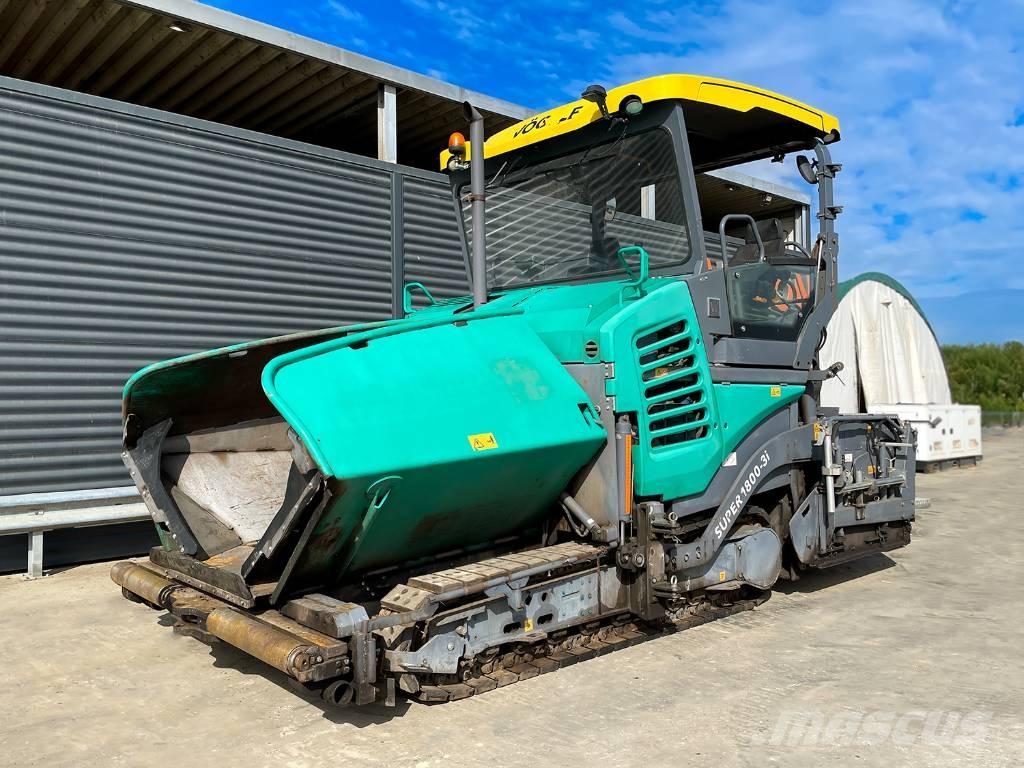 Vögele SUPER 1800-3I Asfaltadoras