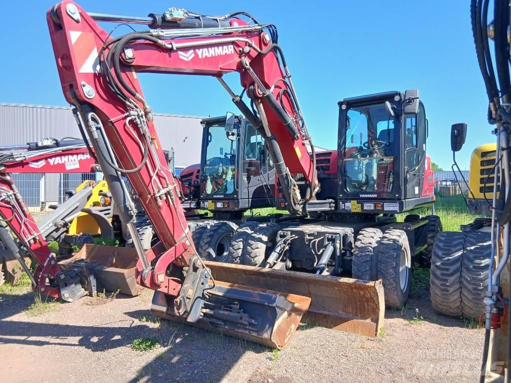Yanmar B 110 w Excavadoras de ruedas