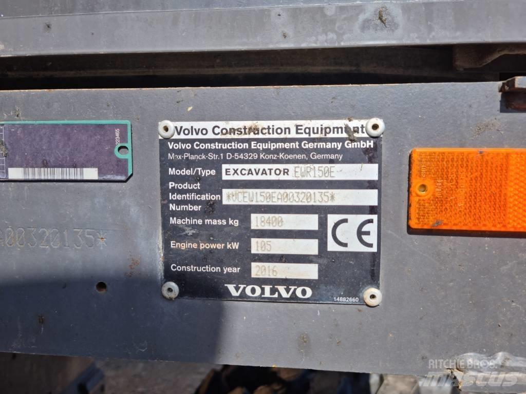 Volvo EWR 150 E Excavadoras de ruedas