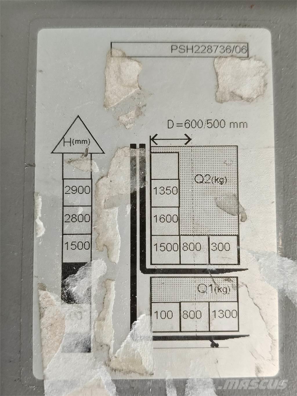 Atlet PSH160 Apiladores eléctricos autopropulsados