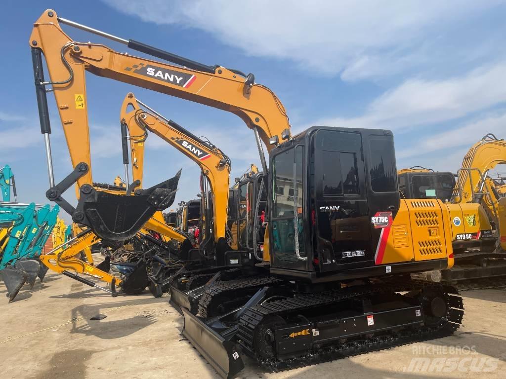 Sany SY75C Excavadoras de cadenas