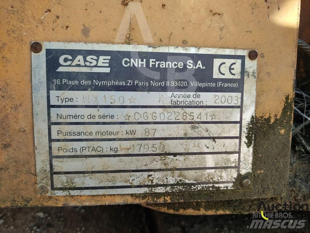 CASE WX 150 Excavadoras de ruedas