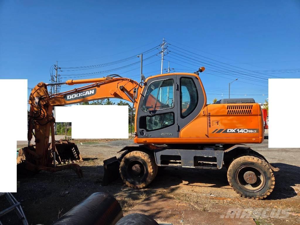 Doosan DX140WACE Excavadoras de ruedas