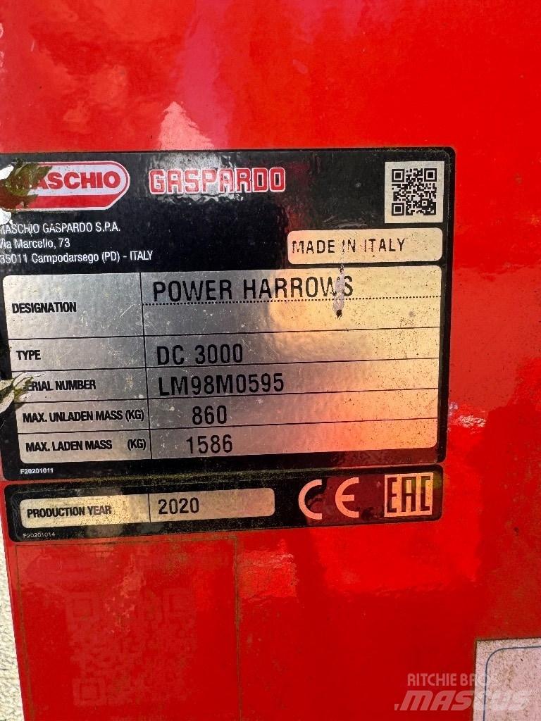 Maschio DC 3000 Gradas rotativas / rotocultivadores
