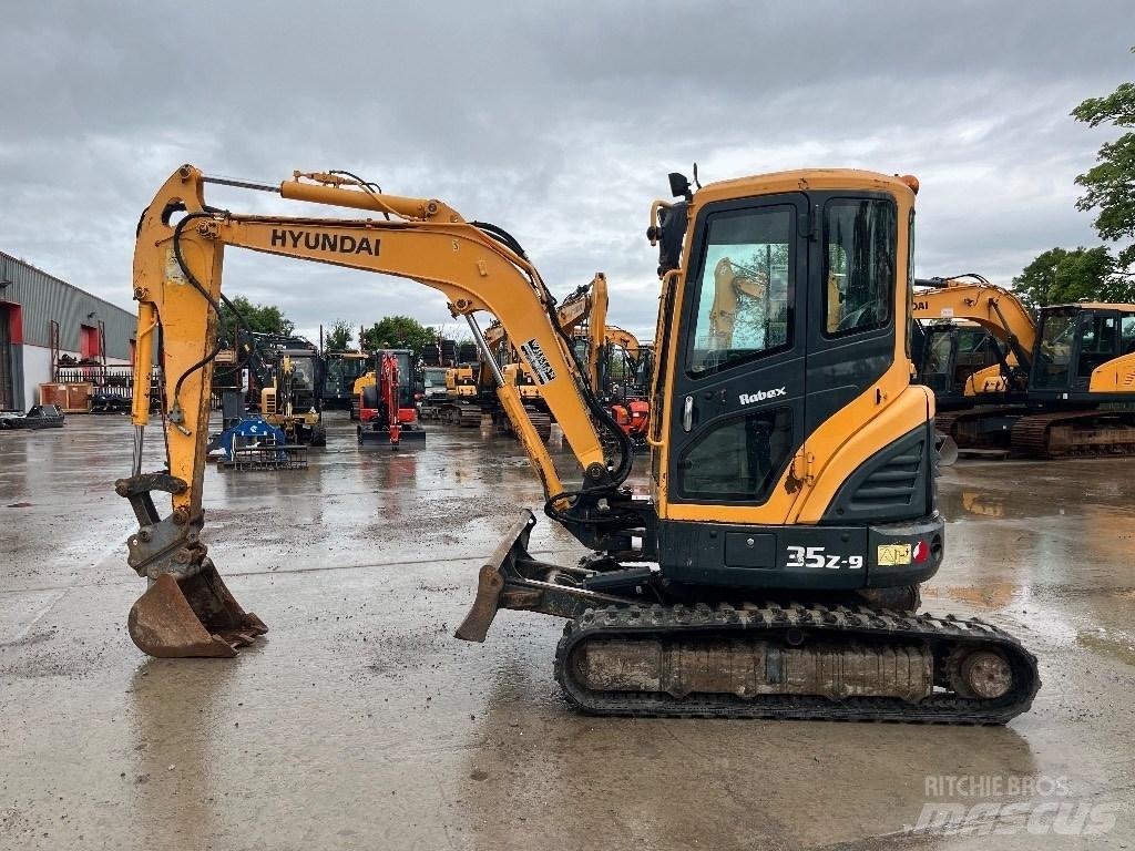 Hyundai R35Z-9 Mini excavadoras < 7t