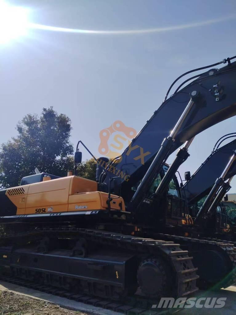 Hyundai R 505 L VS Excavadoras de cadenas