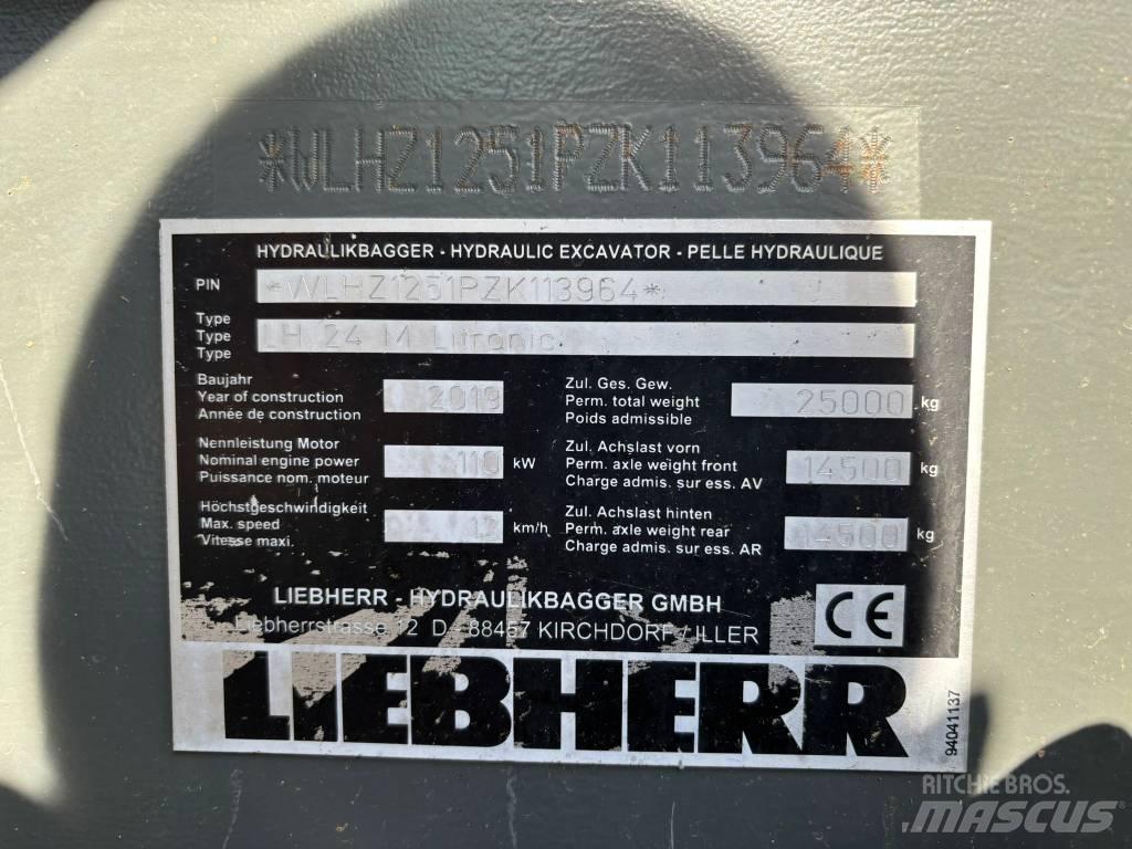 Liebherr LH 24 M Excavadoras de manutención