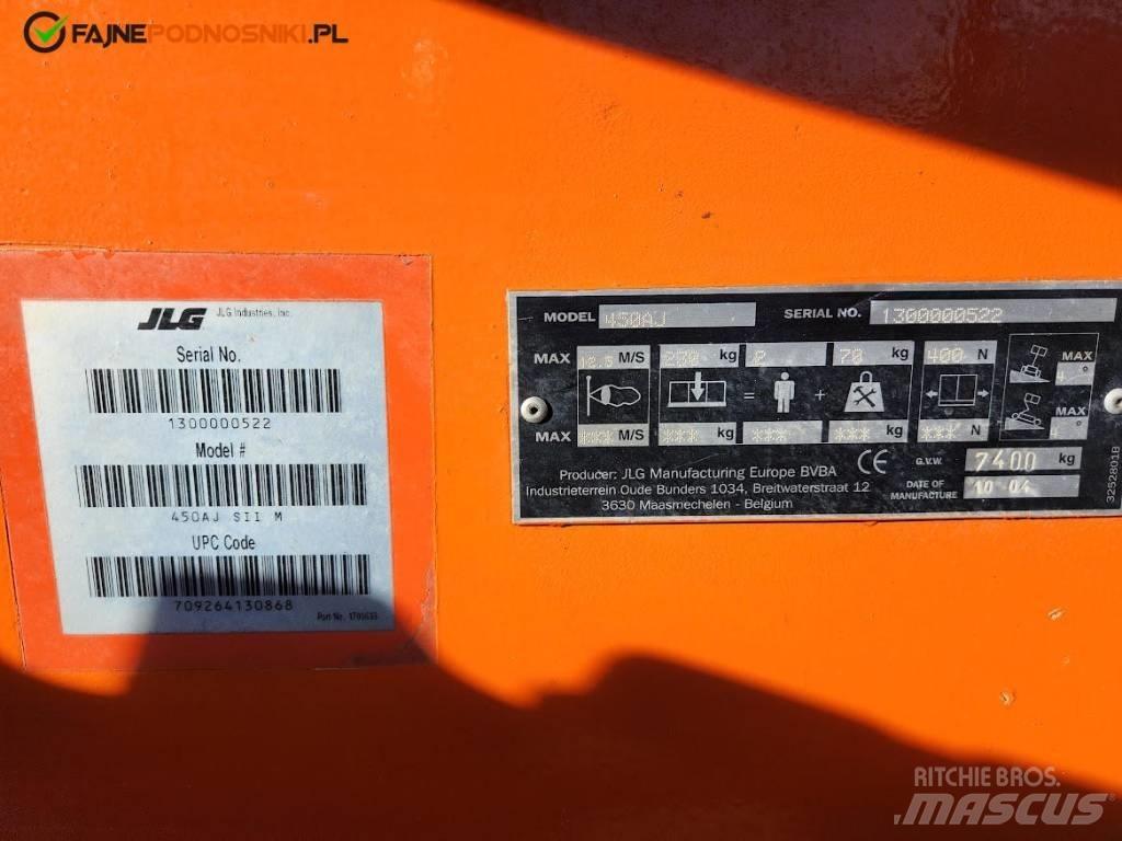 JLG 450 AJ II Plataforma de trabajo articulada