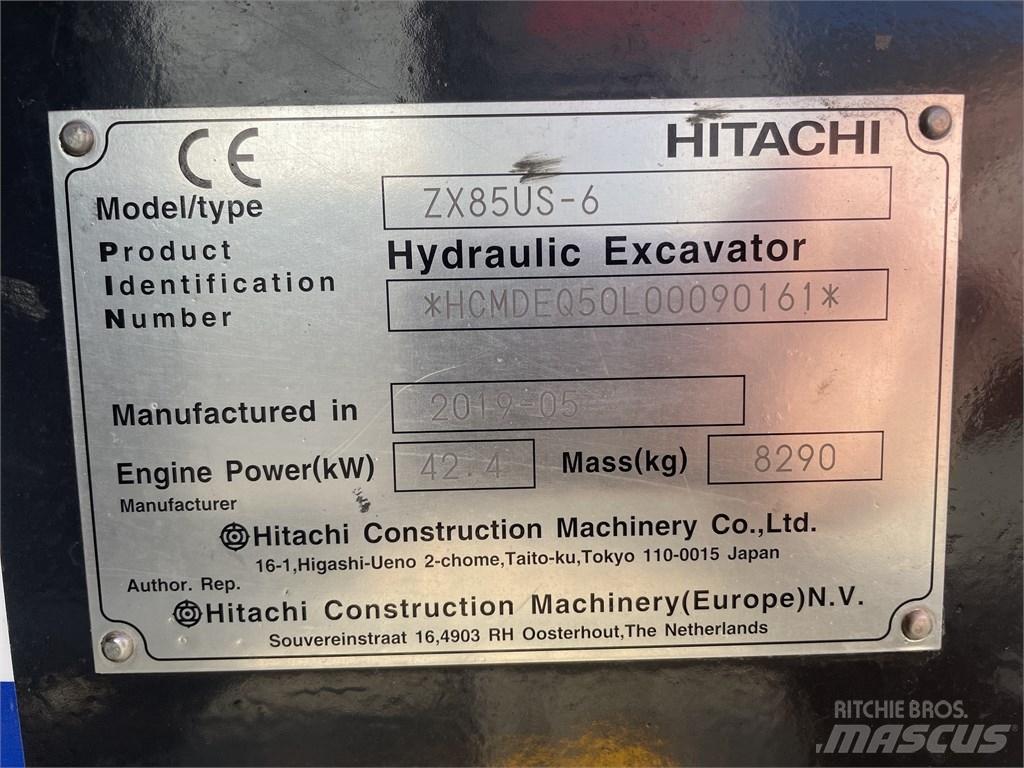 Hitachi ZX 85 US-6 Excavadoras 7t - 12t