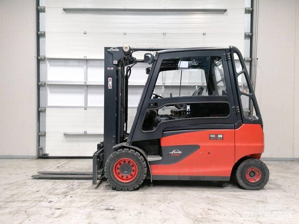 Linde E50HL-01 Carretillas de horquilla eléctrica