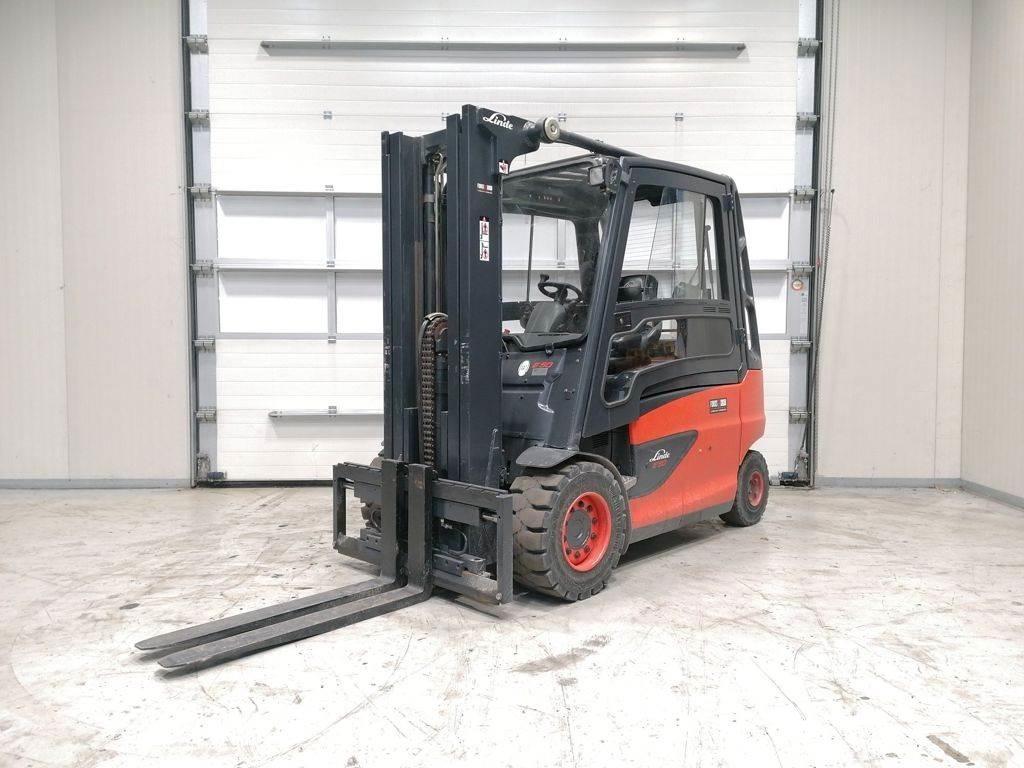 Linde E50HL-01 Carretillas de horquilla eléctrica