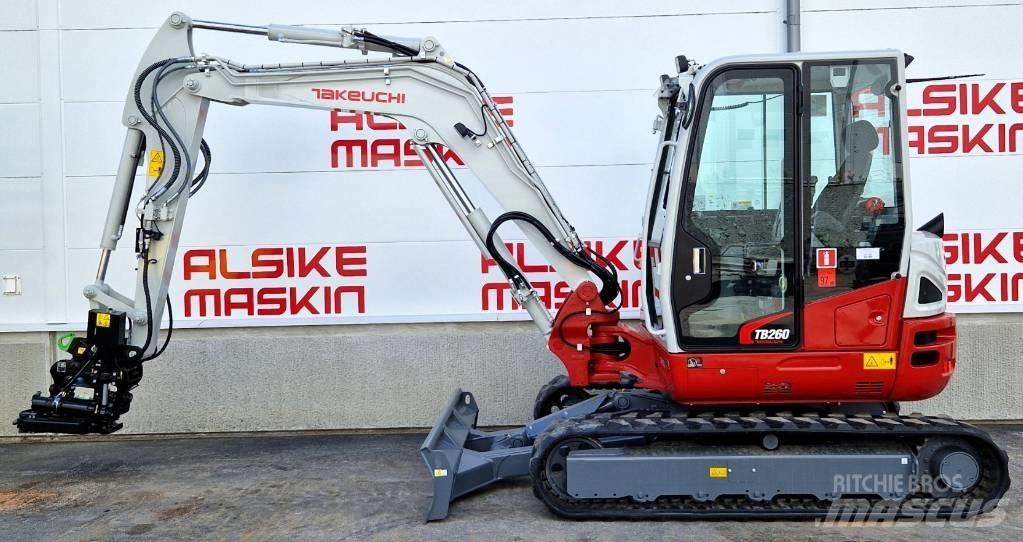 Takeuchi TB 260 Mini excavadoras < 7t