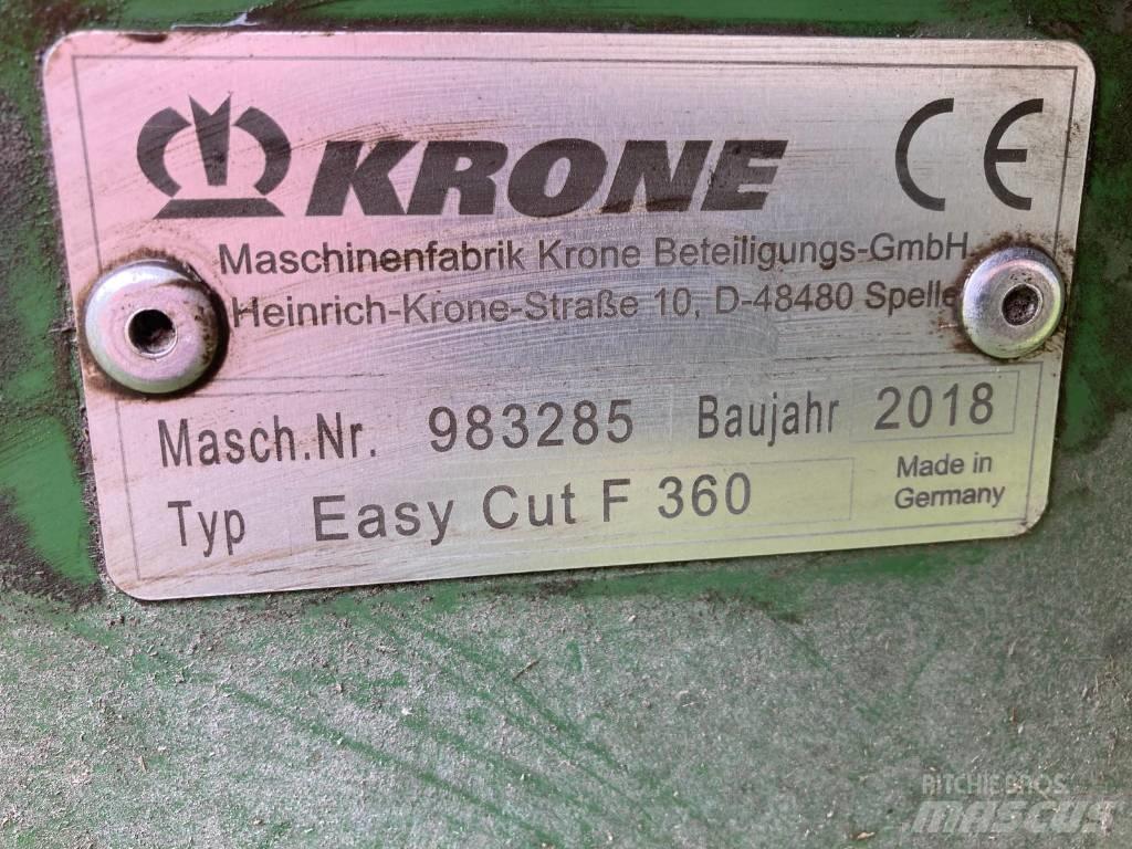 Krone Easy Cut F 360 Segadoras