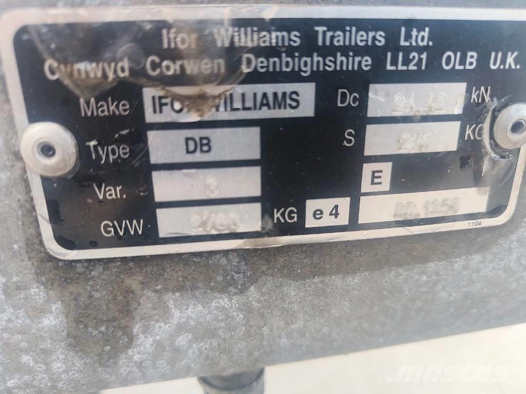 Ifor Williams GX 84 Otros remolques