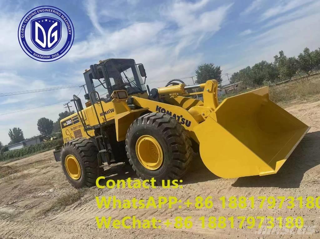 Komatsu WA 380-3 Cargadoras sobre ruedas