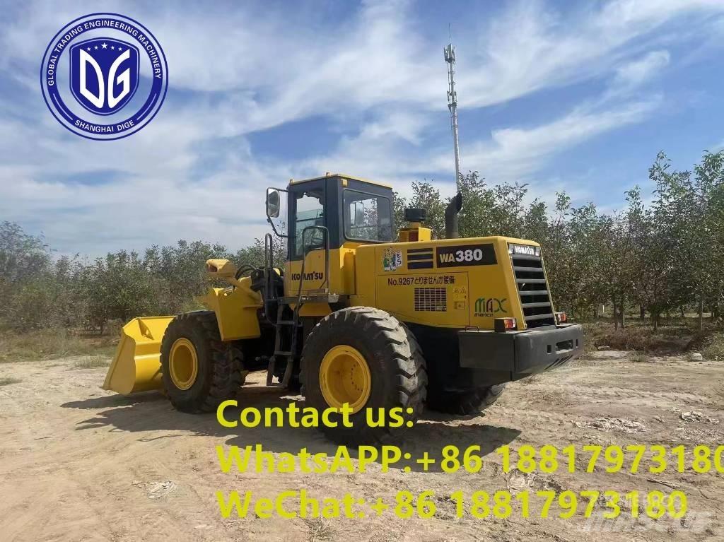 Komatsu WA 380-3 Cargadoras sobre ruedas