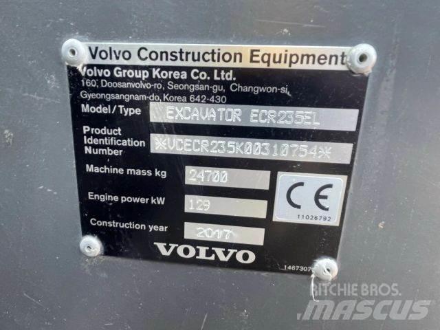 Volvo ECR235EL Excavadoras de cadenas