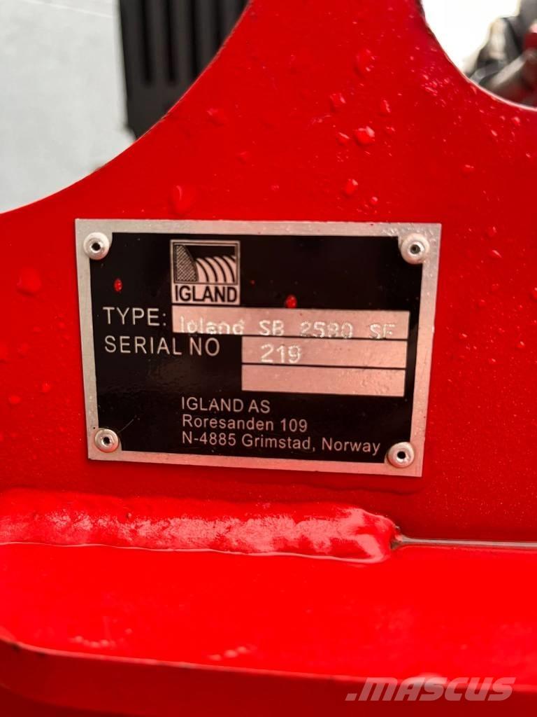 Igland SB 2580 Fresadoras quitanieves