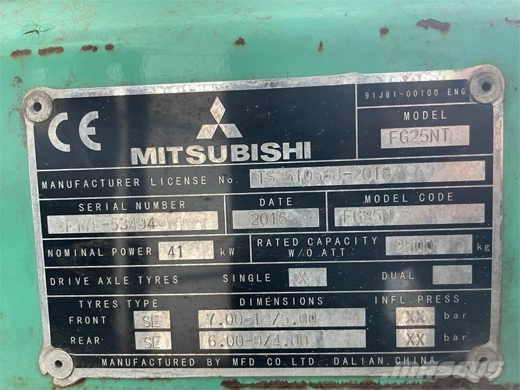 Mitsubishi FG25T Carretillas LPG