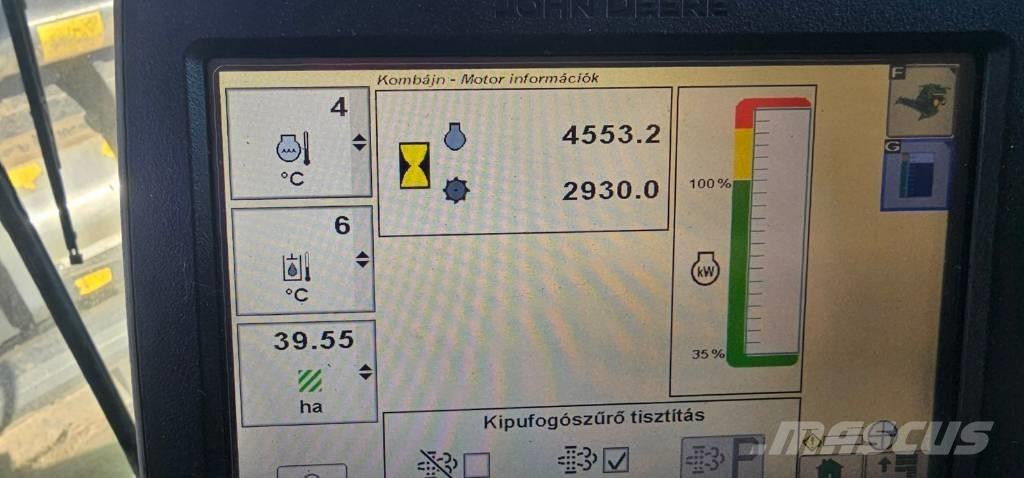 John Deere T 550 Cosechadoras combinadas