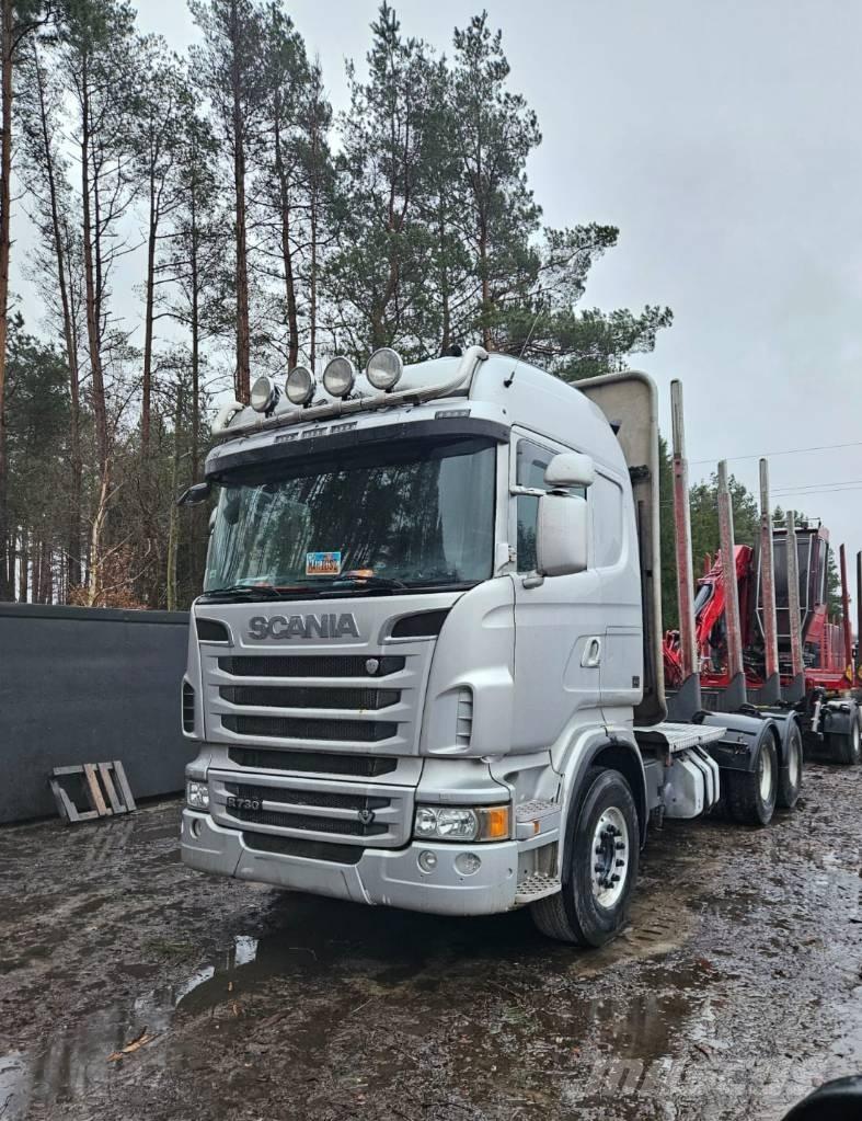 Scania R 730 Transporte de madera