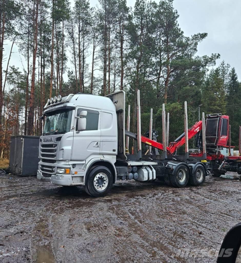 Scania R 730 Transporte de madera