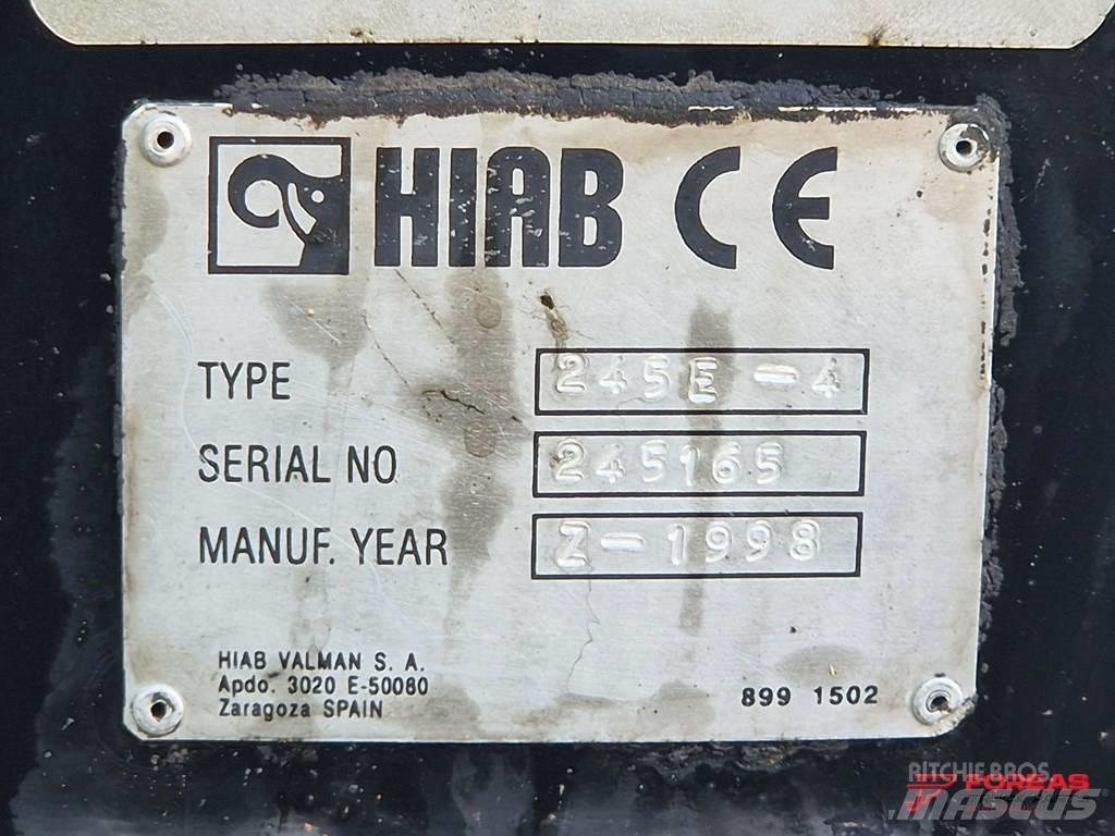 Hiab 245 E-4 Grúas articuladas y otra maquinaria de elevación